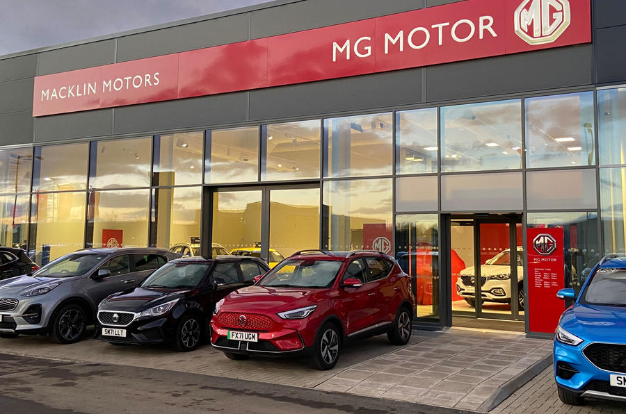 MG dealership