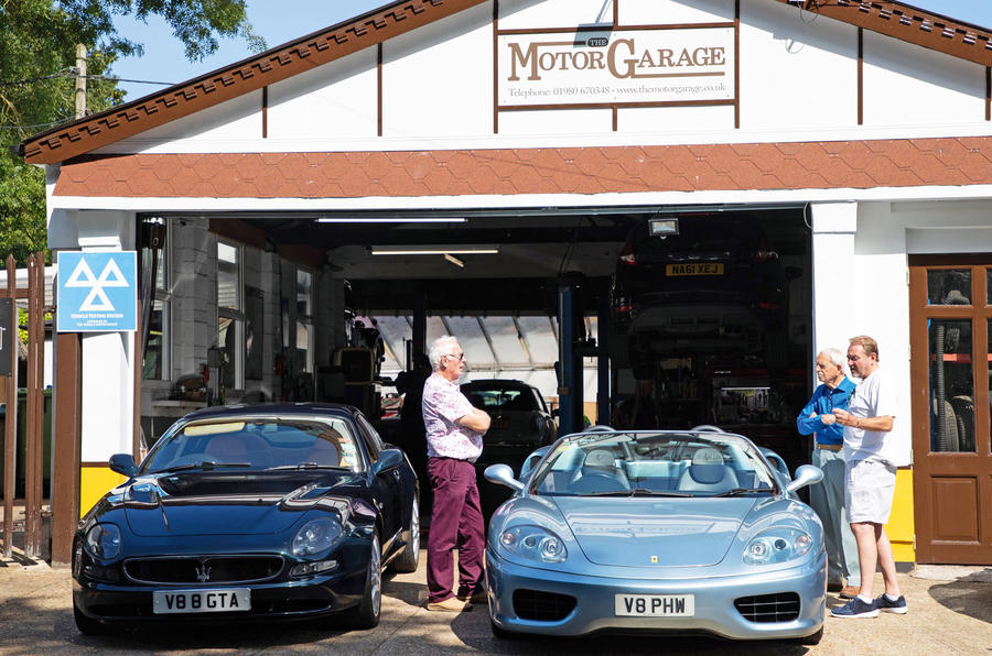 The resurrection of a run-down village garage