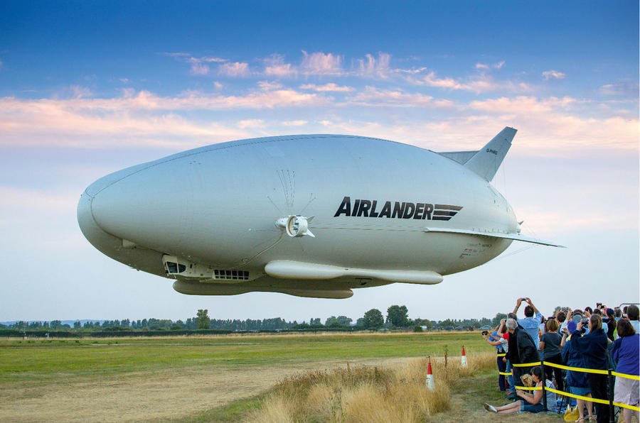 blimp filled with helium