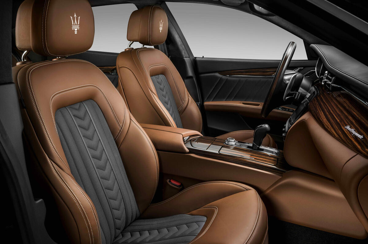 New quattroporte granlusso zegna edition interior
