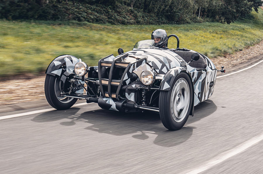 New Morgan 3 Wheeler testing 03