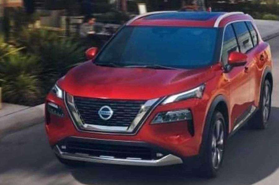 Nissan Rogue/X-Trail leaked images front