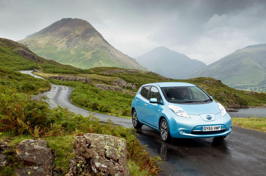 Nissan Leaf versus the Three Peaks Challenge