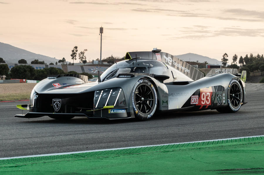 Peugeot 9X8 at Le Mans front