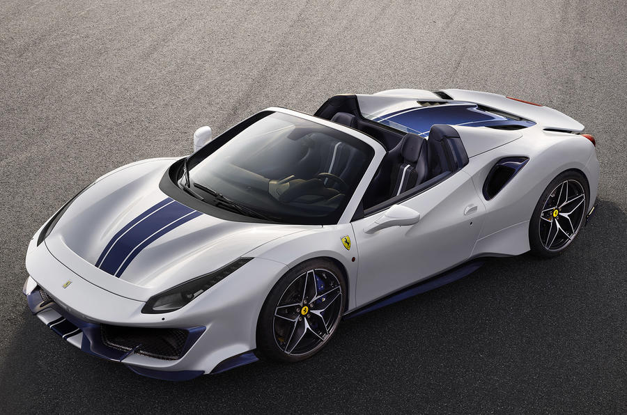 Ferrari unveils 488 Pista Spider at Pebble Beach