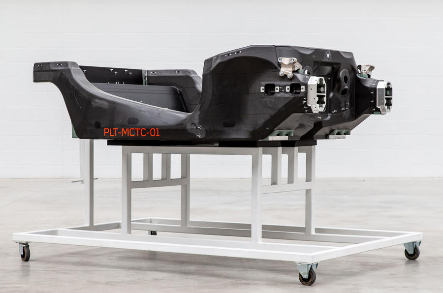 McLaren PLT-MCTC-01 carbonfibre tub