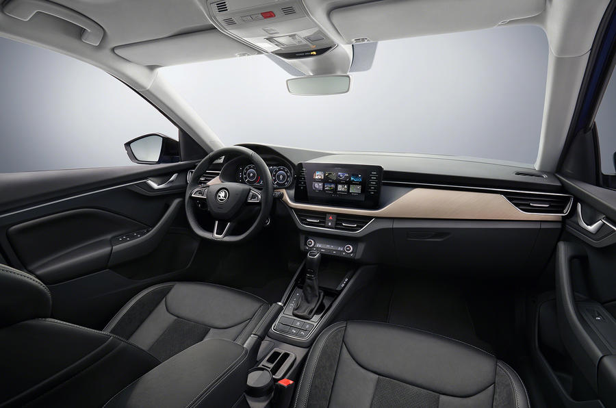 Skoda Scala dashboard photo