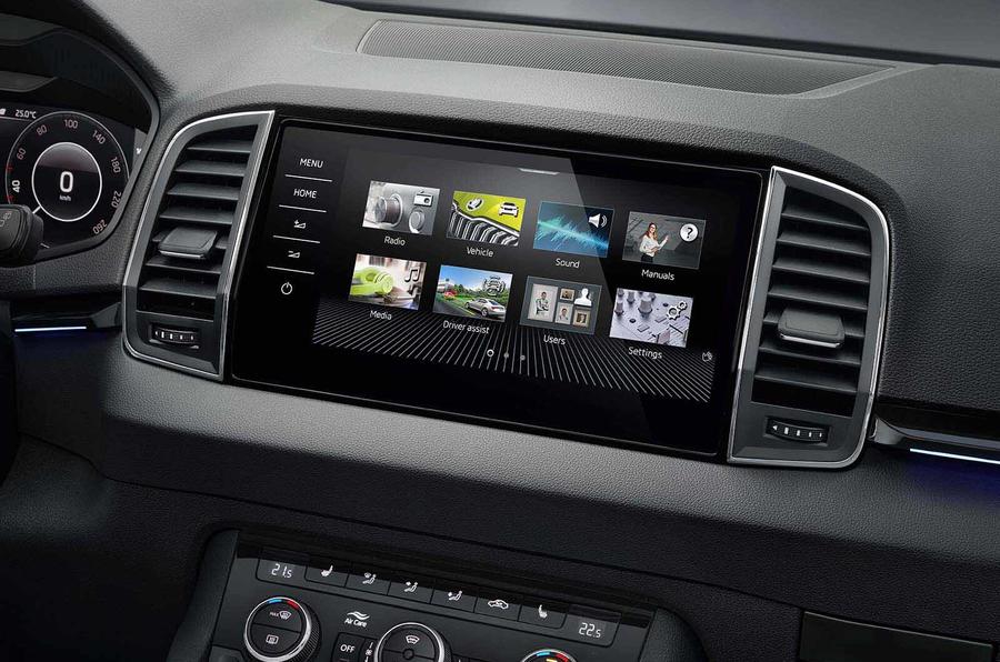 Skoda updates touchscreen