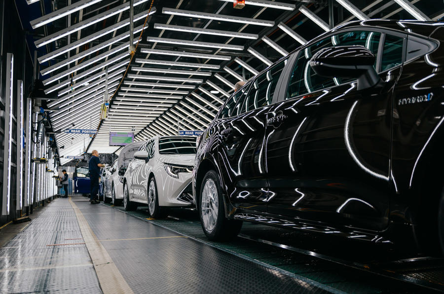 toyota corolla production line