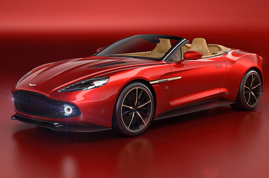 Aston Martin Vanquish Zagato Volante revealed