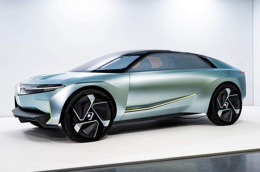 Vauxhall Experimental concept 2023 front quarter studio