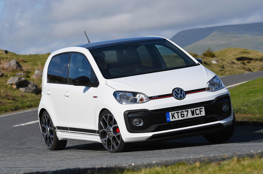 Volkswagen Up GTI 2018 front quarter cornering