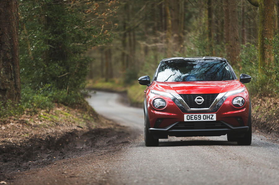 Nissan Juke 2020 long-term review - hero front