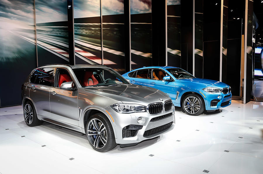 BMW reveals new X5 M and X6 M at Los Angeles motor show