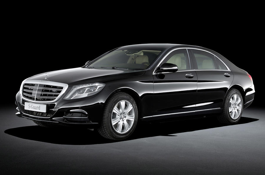 New armoured Mercedes-Benz S-class revealed