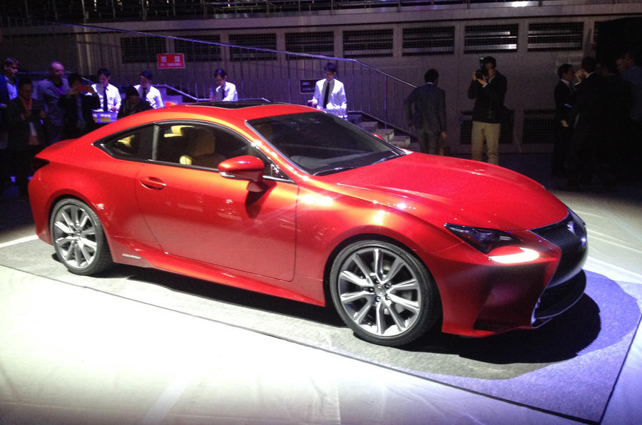 Tokyo motor show 2013: Lexus RC coupé