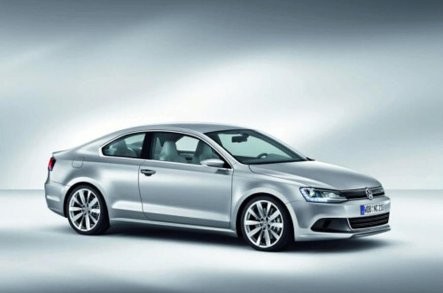 VW hybrid coupe leaks out