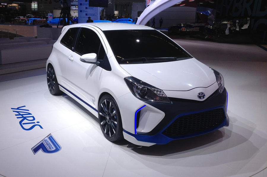 Frankfurt motor show 2013: Toyota Yaris Hybrid-R