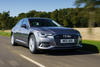 1 Audi A6 TFSIe 2021 UK first drive review hero front