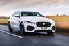 1 Jaguar XF 2021 UK first drive review hero front