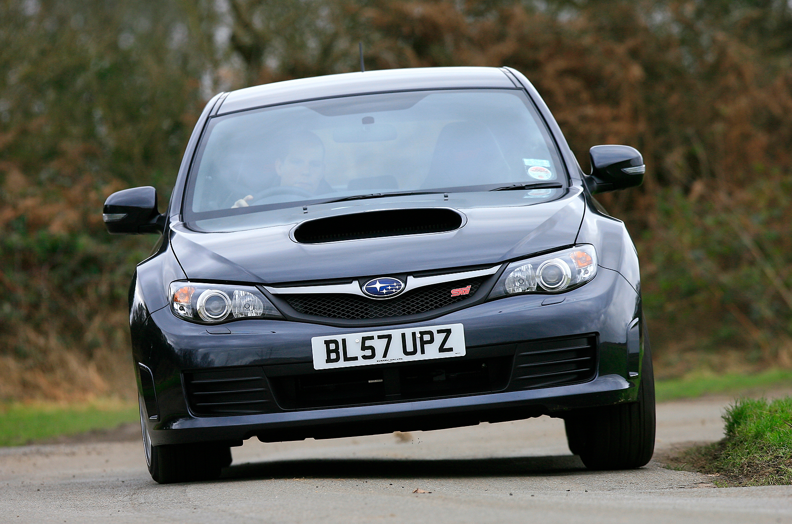 Subaru Impreza WRX STI cornering