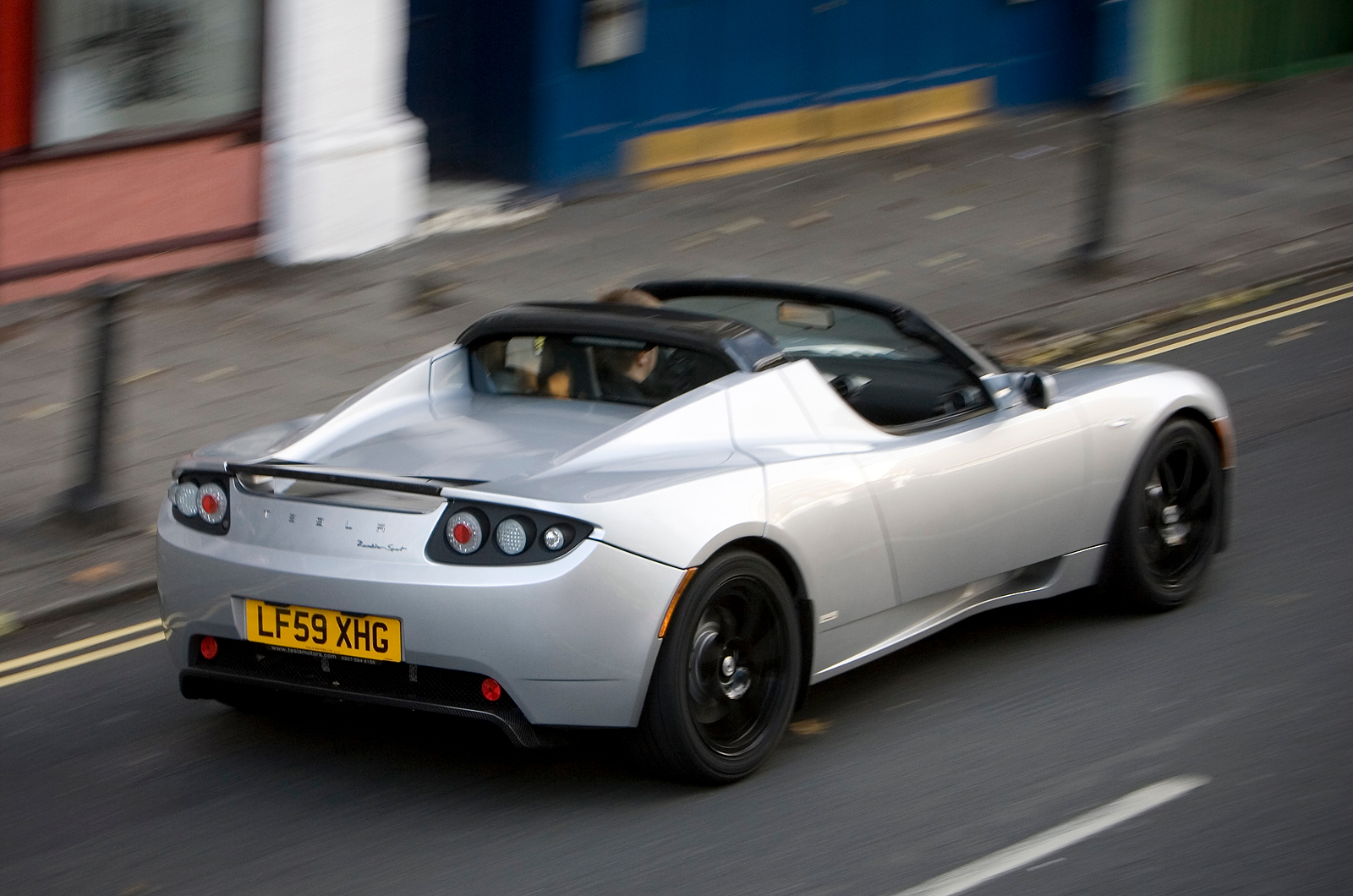 Tesla Roadster rear quarter