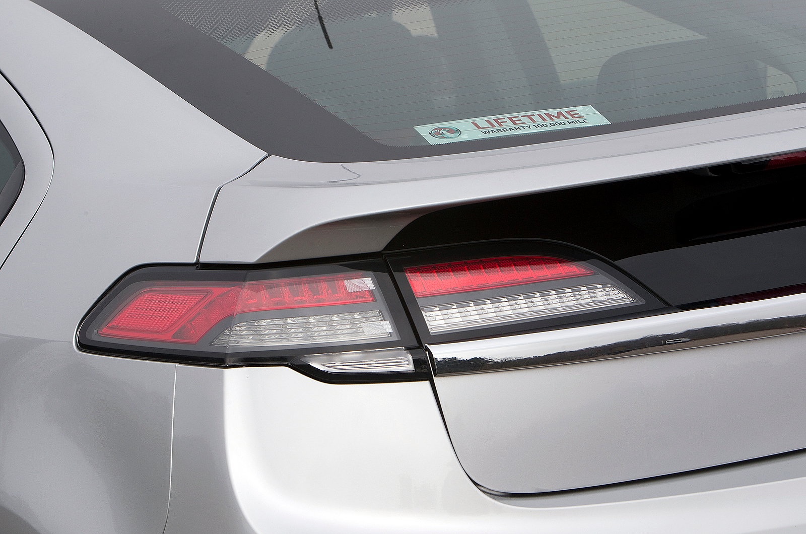 Vauxhall Ampera rear lights