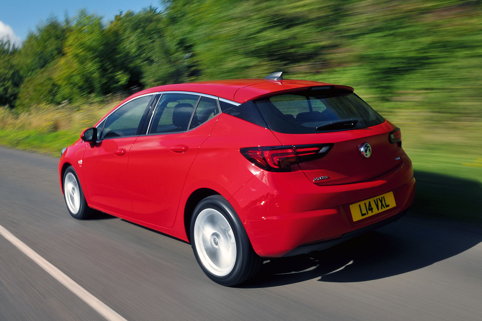 Vauxhall Astra rear