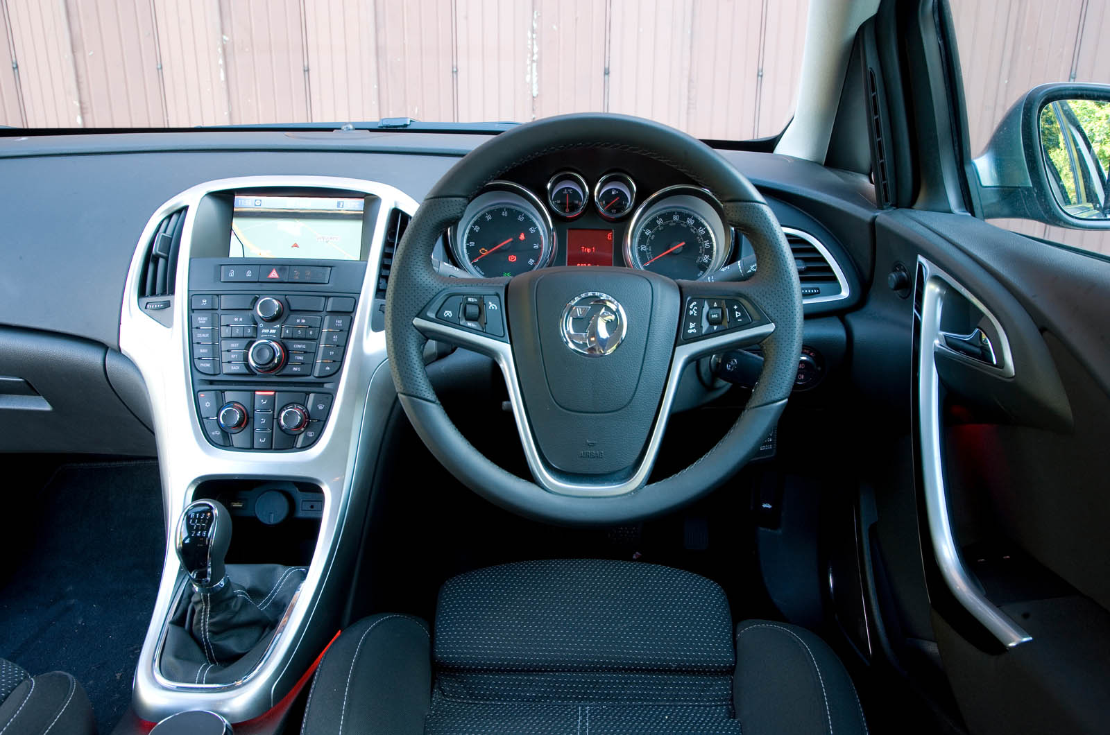 Vauxhall Astra dashboard