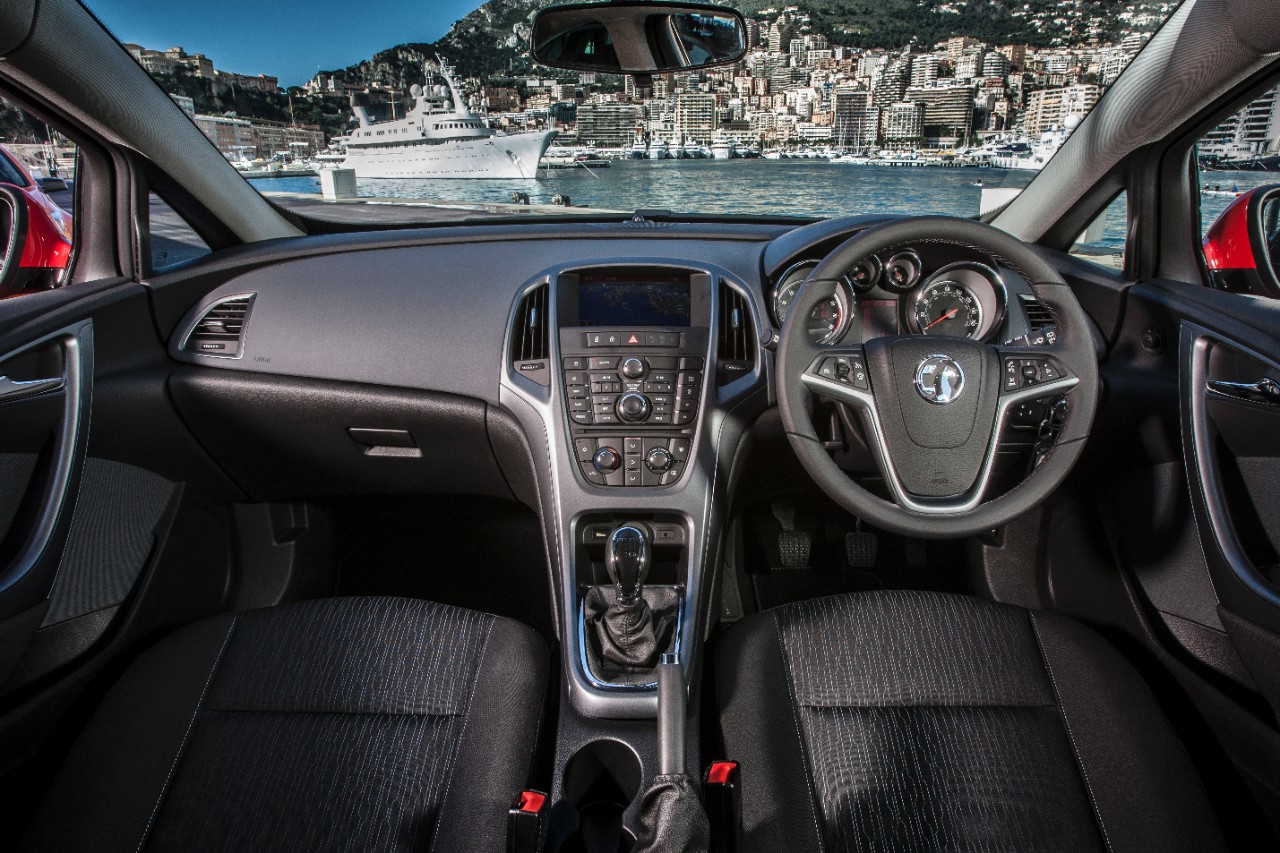 Vauxhall GTC dashboard