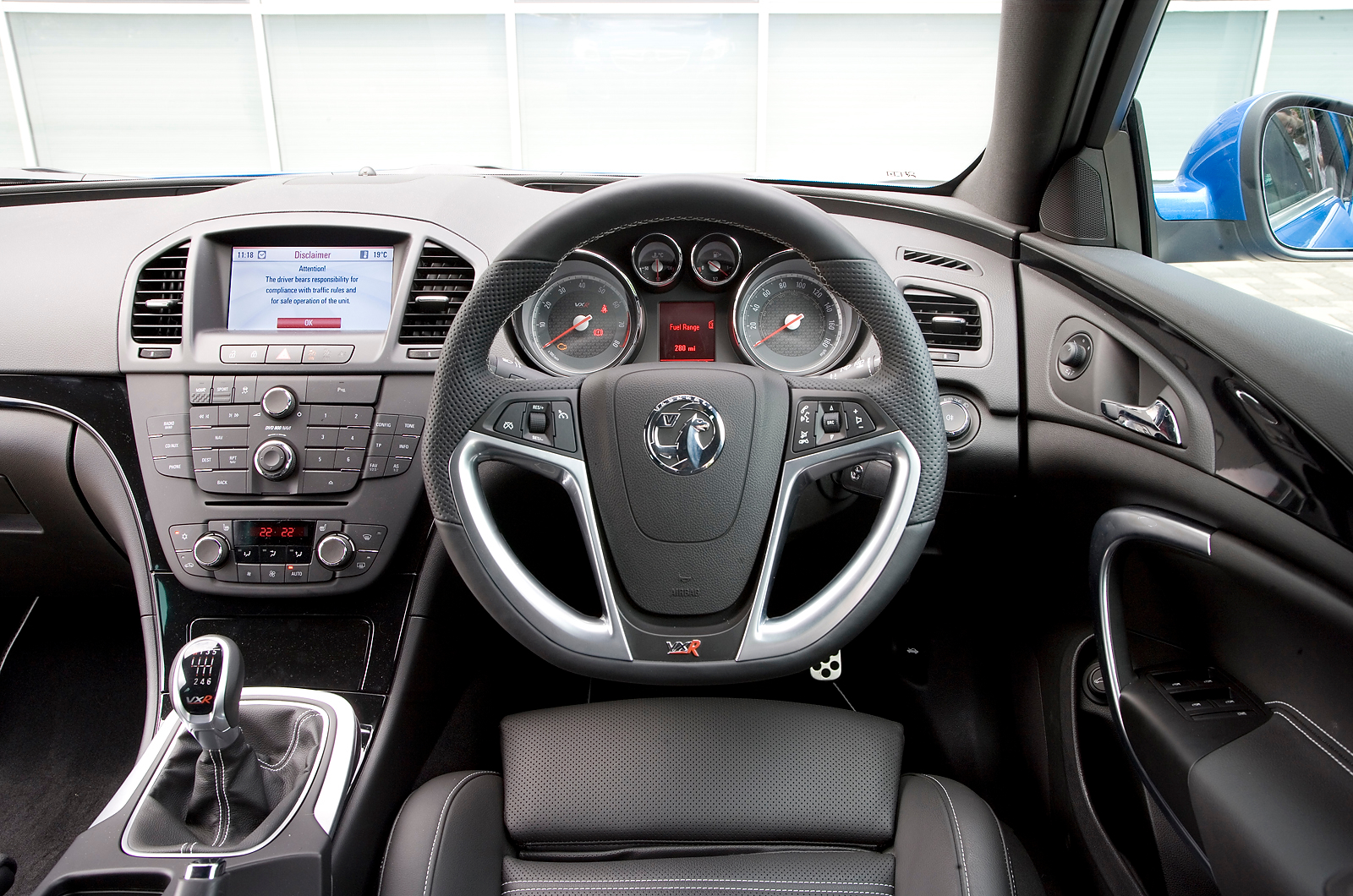 Vauxhall Insignia VXR dashboard