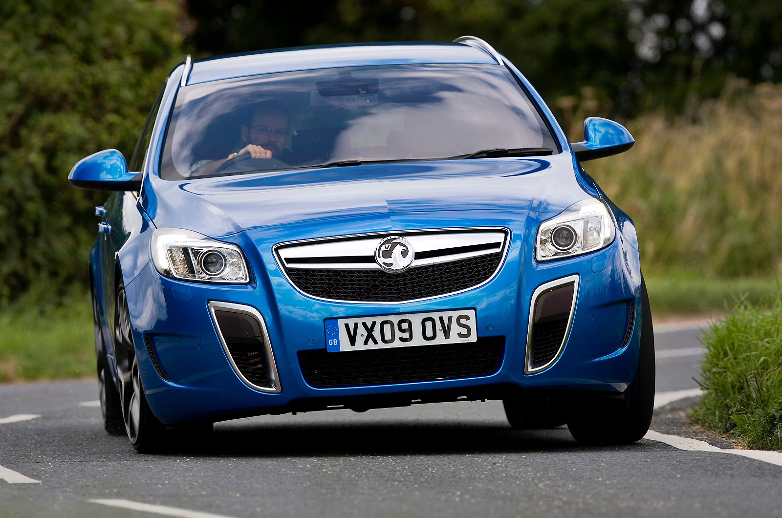 Vauxhall Insignia VXR cornering