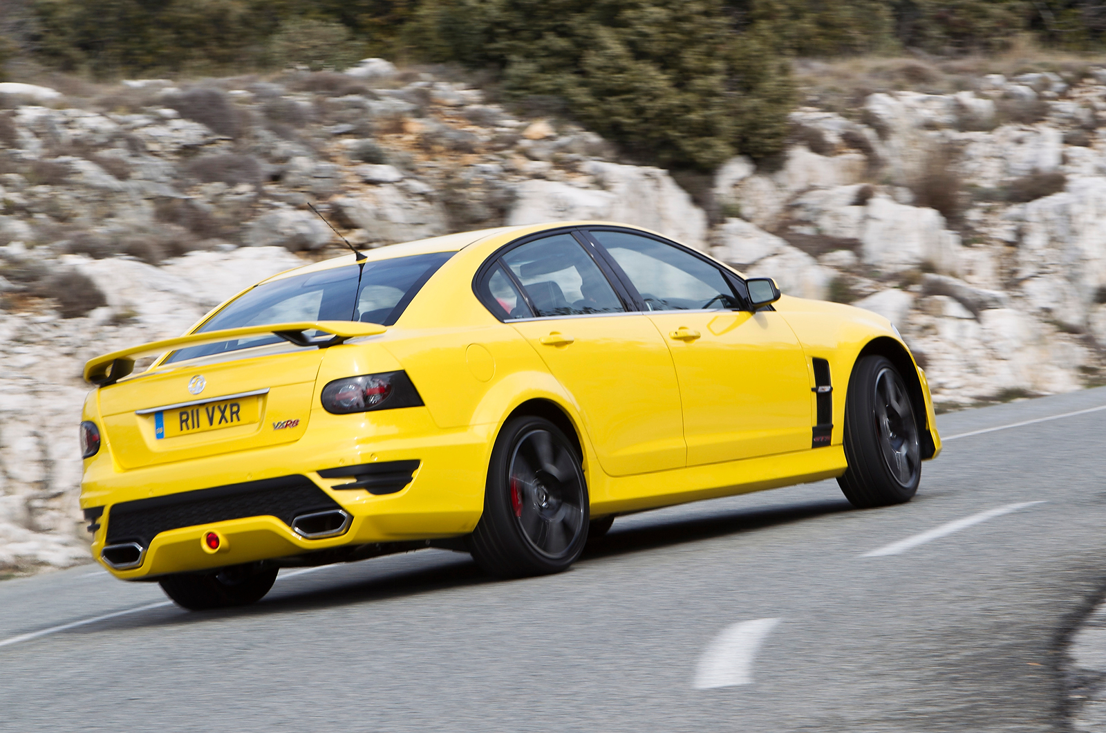 Vauxhall VXR8 hard rear cornering